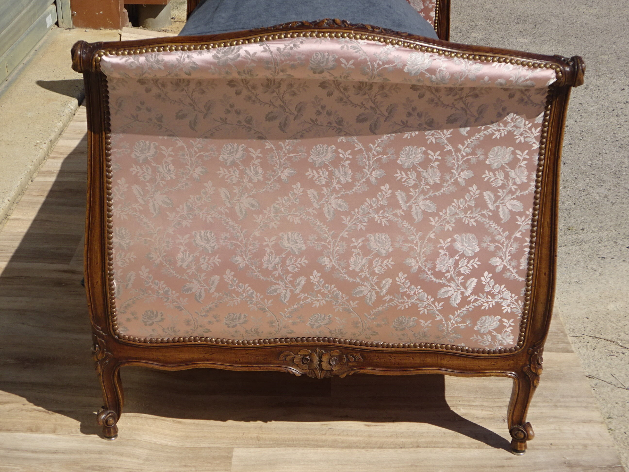 Antique sofa bed, in Louis XV style.