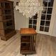 mahogany revolving bookcase
