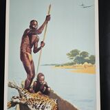 Air France poster - West Africa