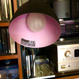 Black/pink clip spotlight