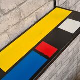 Black upright string shelf