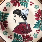 Set of 8 plates Keraluc Quimper