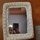 Miroir en rotin