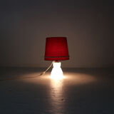 Table lamp with illuminated glass base 1950