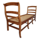 Antique Cherry Bench – Rustic French Daybed