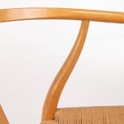 Set of 6 'CH24' wishbone dining chairs by Hans J Wegner for Carl Hansen, De
