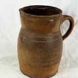 Pitcher in glazed earth - XIXth