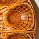 Complete oyster service in Sarreguemines slipware