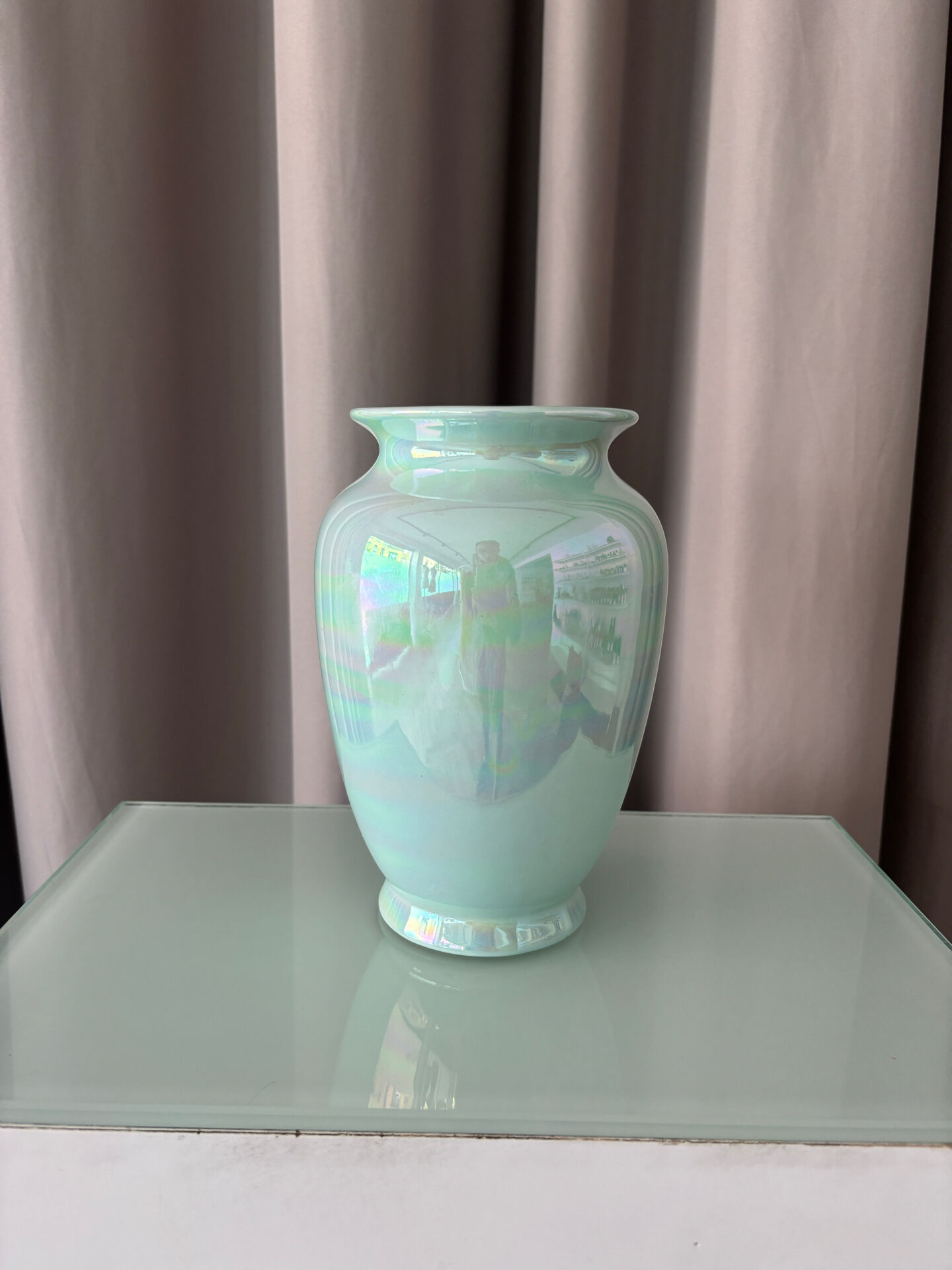 Iridescent Lustre Porcelain Vase | c. 1985–1995