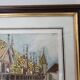 Tableau Ink and pastel - Beaune Hotel Dieu - E Poinet