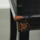 Chaise en bois noir / chaise d'appoint de style chinois