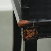 Black wooden chair / side chair in Chinese style