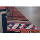 1970s Turkish Oushak Handmade Wool Cotton Pink Runner Rug 90x333