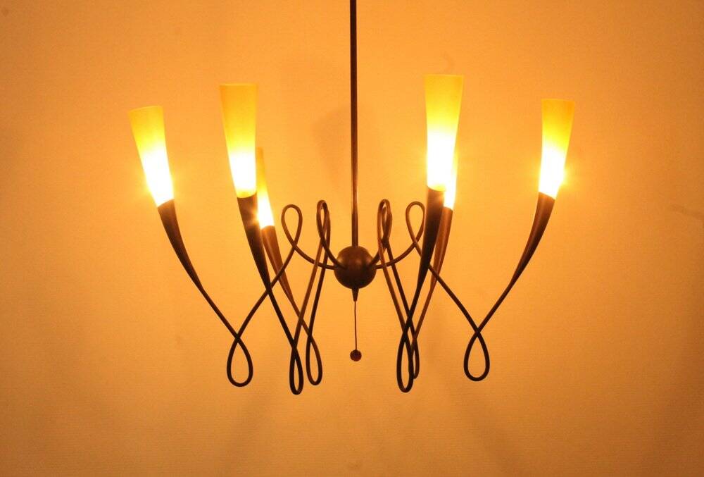 Kronleuchter von Jean Francois Crochet für Terzani, 1980er