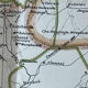 Original map of Zambezi and Congo 53x37cm 1905