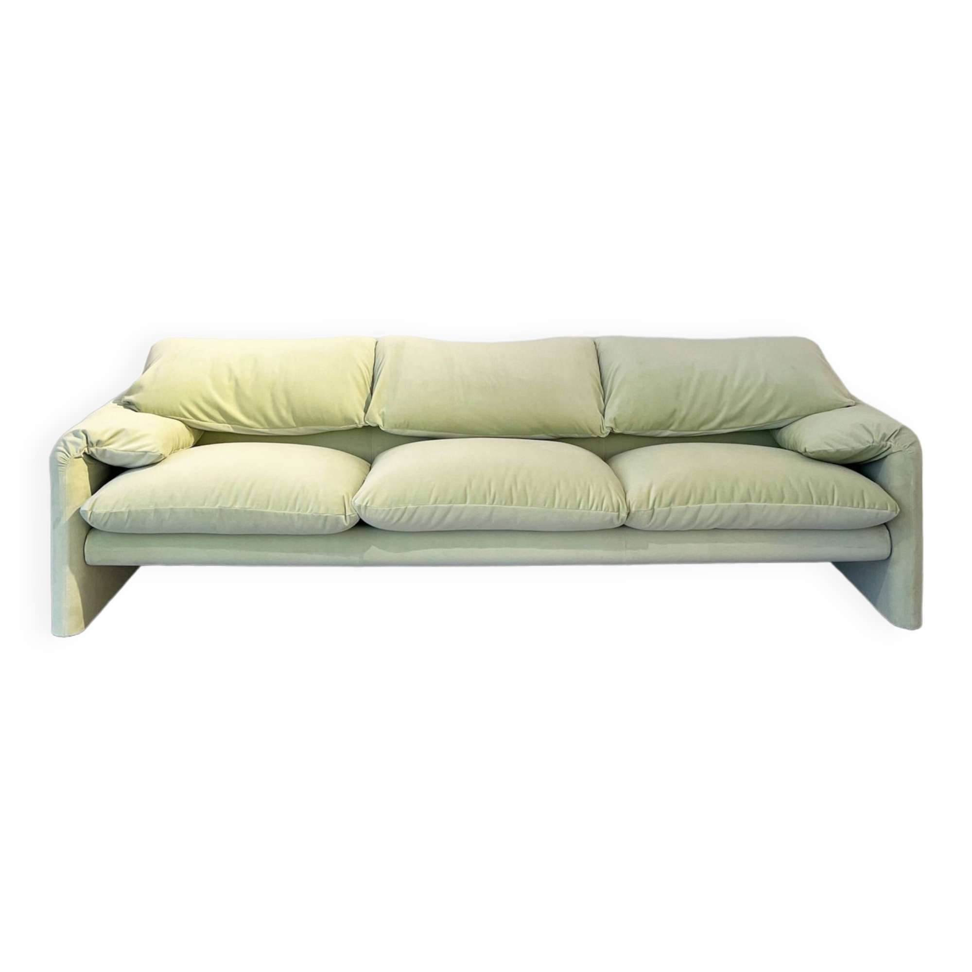 Maralunga 3-seater sofa by Vico Magistretti for Cassina Italy 1973