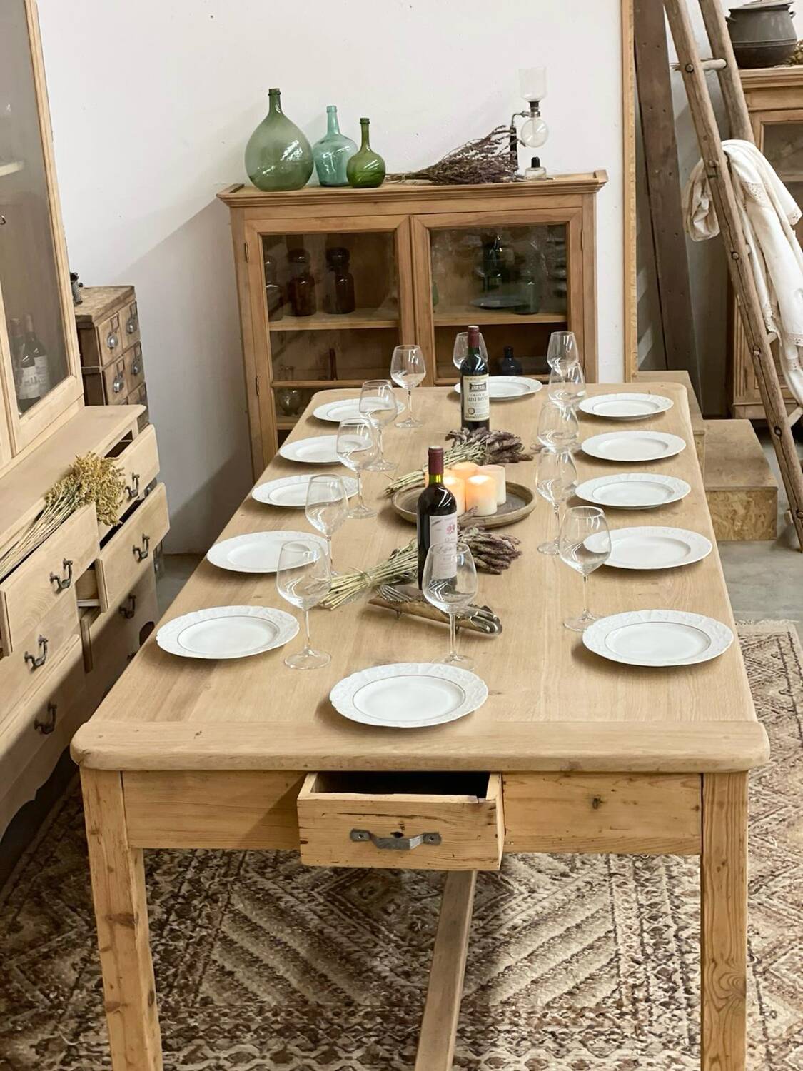 Very large farmhouse table