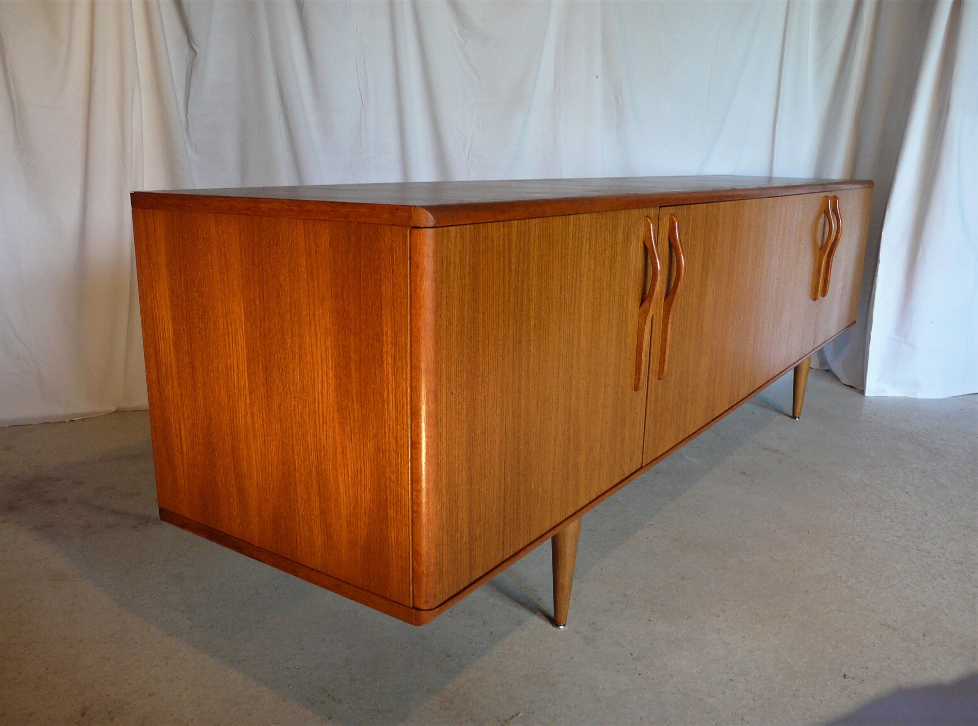 Scandinavian teak row