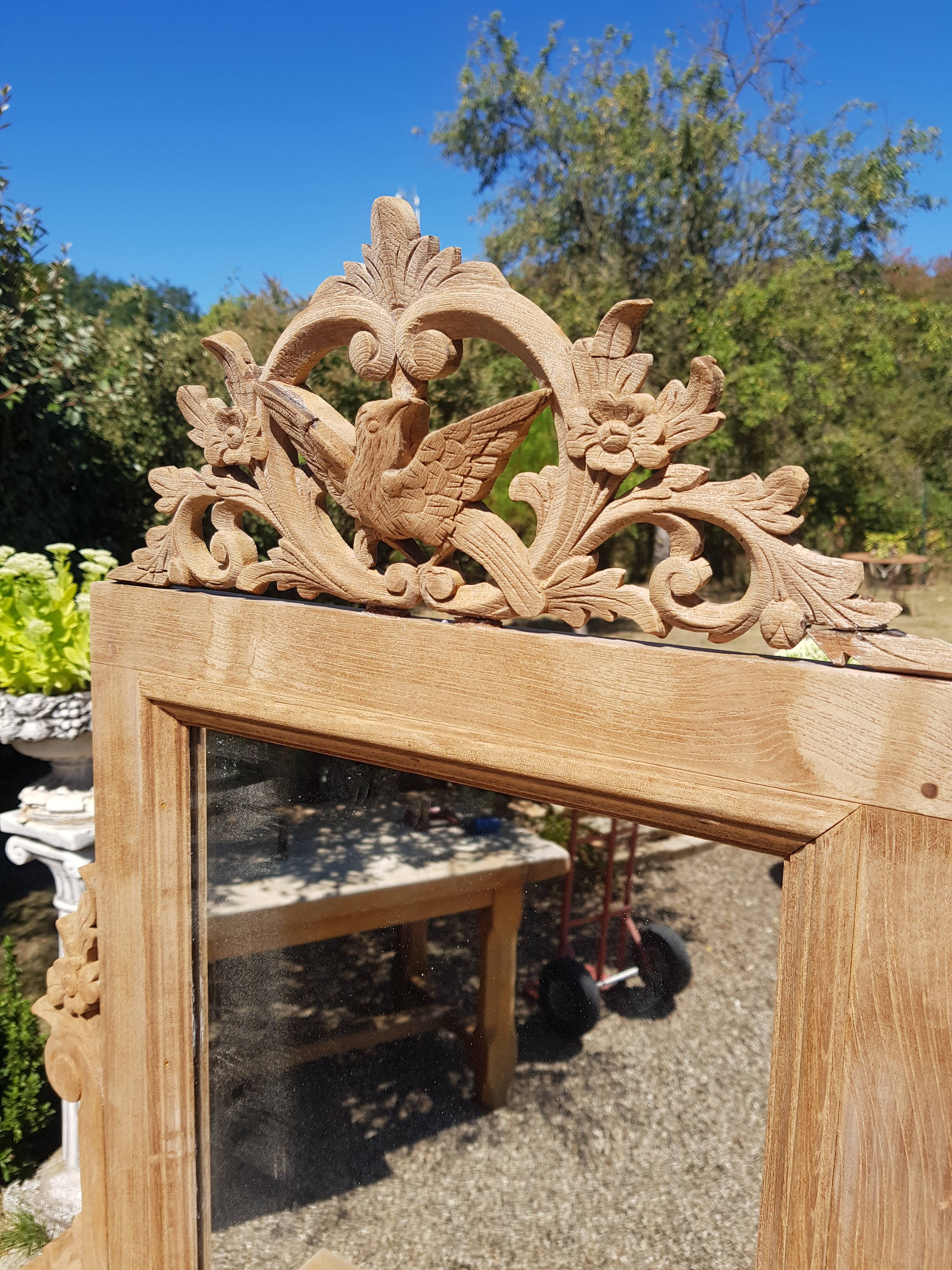 Raw oak dressing table
