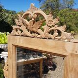 Raw oak dressing table