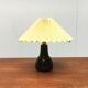 Mid-century Danish ceramic table lamp by Søholm.