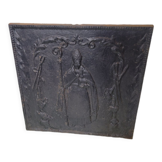 Fireplace plate saint éloi 47×46cms