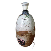 Thierry Basile glazed stoneware lamp base