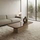 Table basse de style brutaliste
