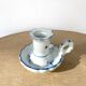Limoges porcelain candle holder