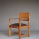 Oak Armchair by Henk Wouda for H. Pander & Zn., 1930s