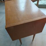 Vintage wooden bedside tables