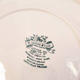English style flat plates