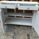 Renovated wooden sideboard