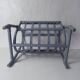 Rattan magazine holder