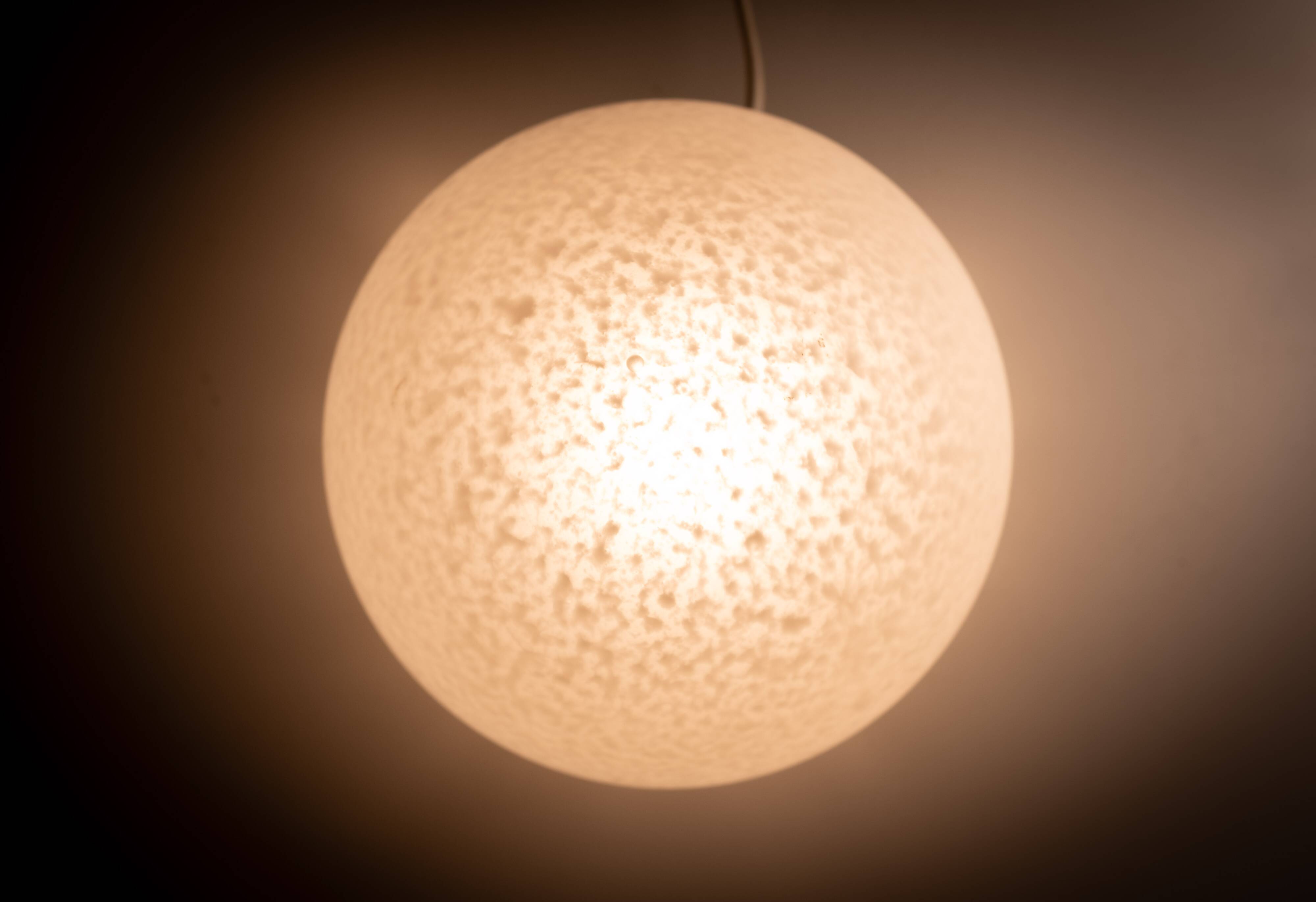 France set Egg lamps Domec Luminaires 1970s