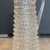 Bohemian crystal pitcher