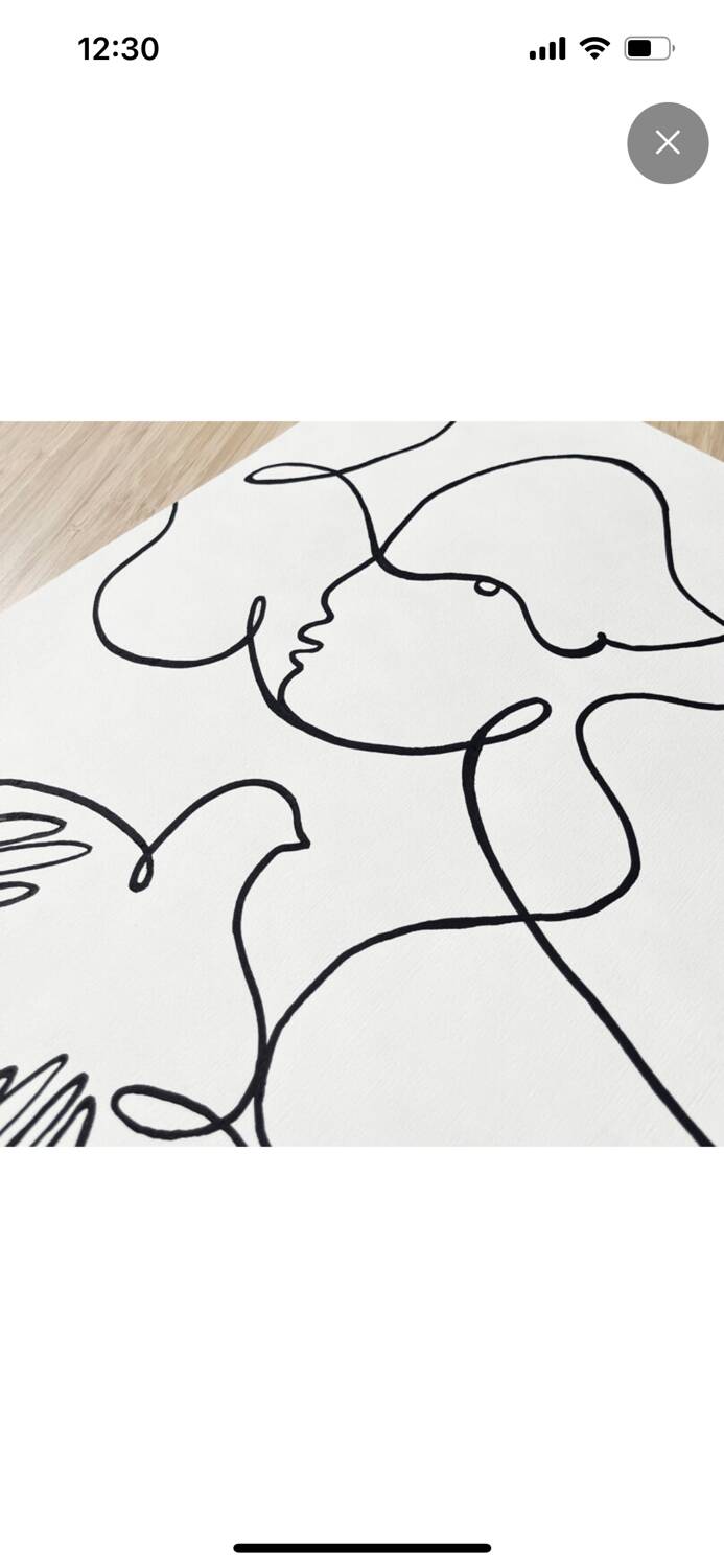 Lot of two poetic works, in 30 x 40 cm format, ink and paint on paper