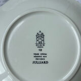 Set of 6 dessert plates Gien - Special edition Julliard