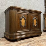 Art Nouveau period sideboard in oak and burl circa 1900