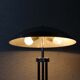 Lamp "mushroom" in metal