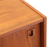 Danish vintage design cabinet with sliding doors 'Farum'