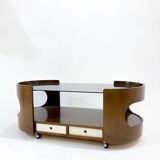 Mid-Century Moder Coffee Table in the style of Joe Colombo, 1970s