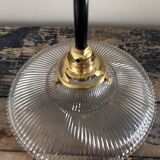 Holophane glass wall light