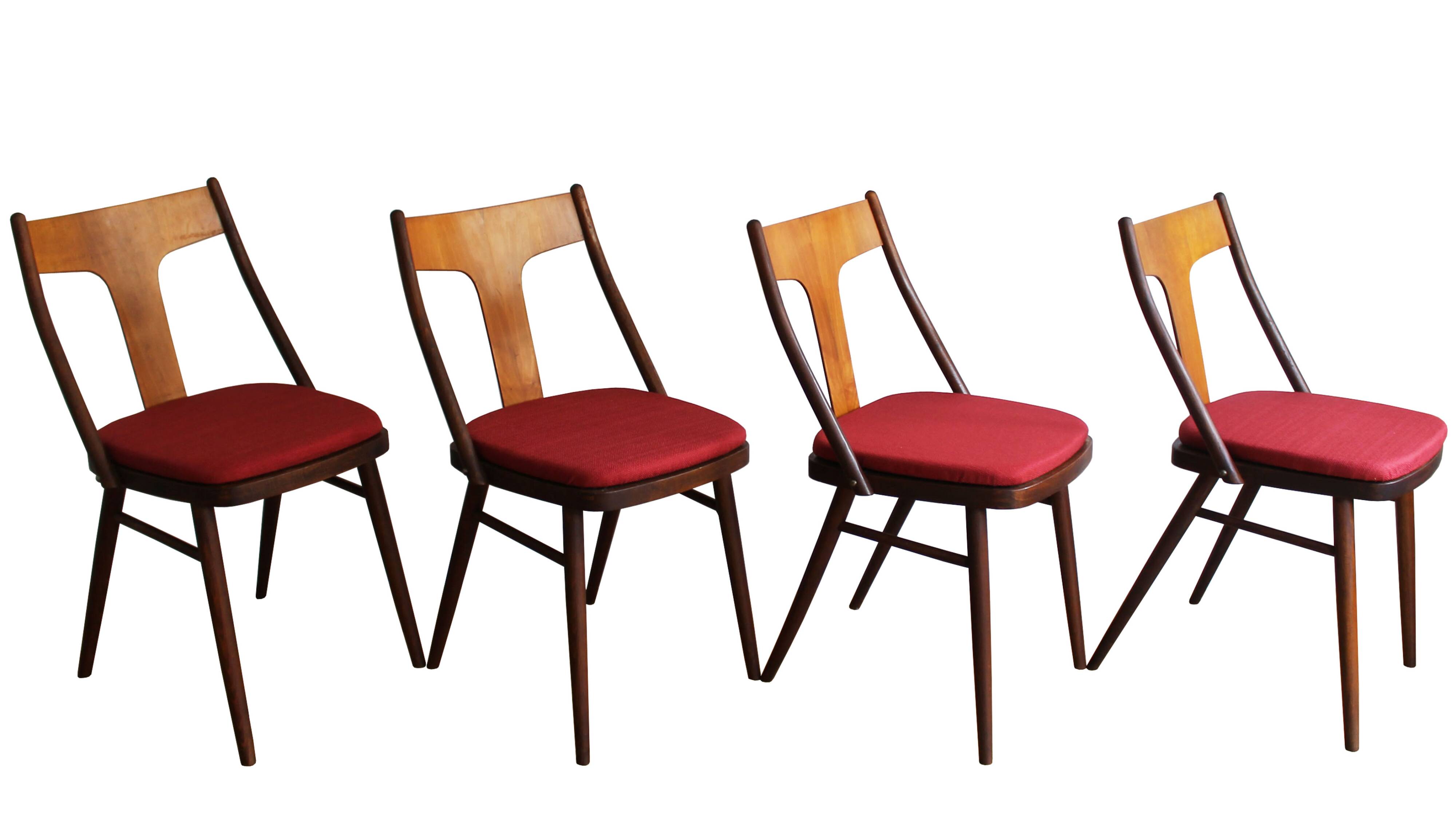 1960s Scandinavian Style Dining Chairs by Mier Topolcany