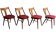 1960s Scandinavian Style Dining Chairs by Mier Topolcany