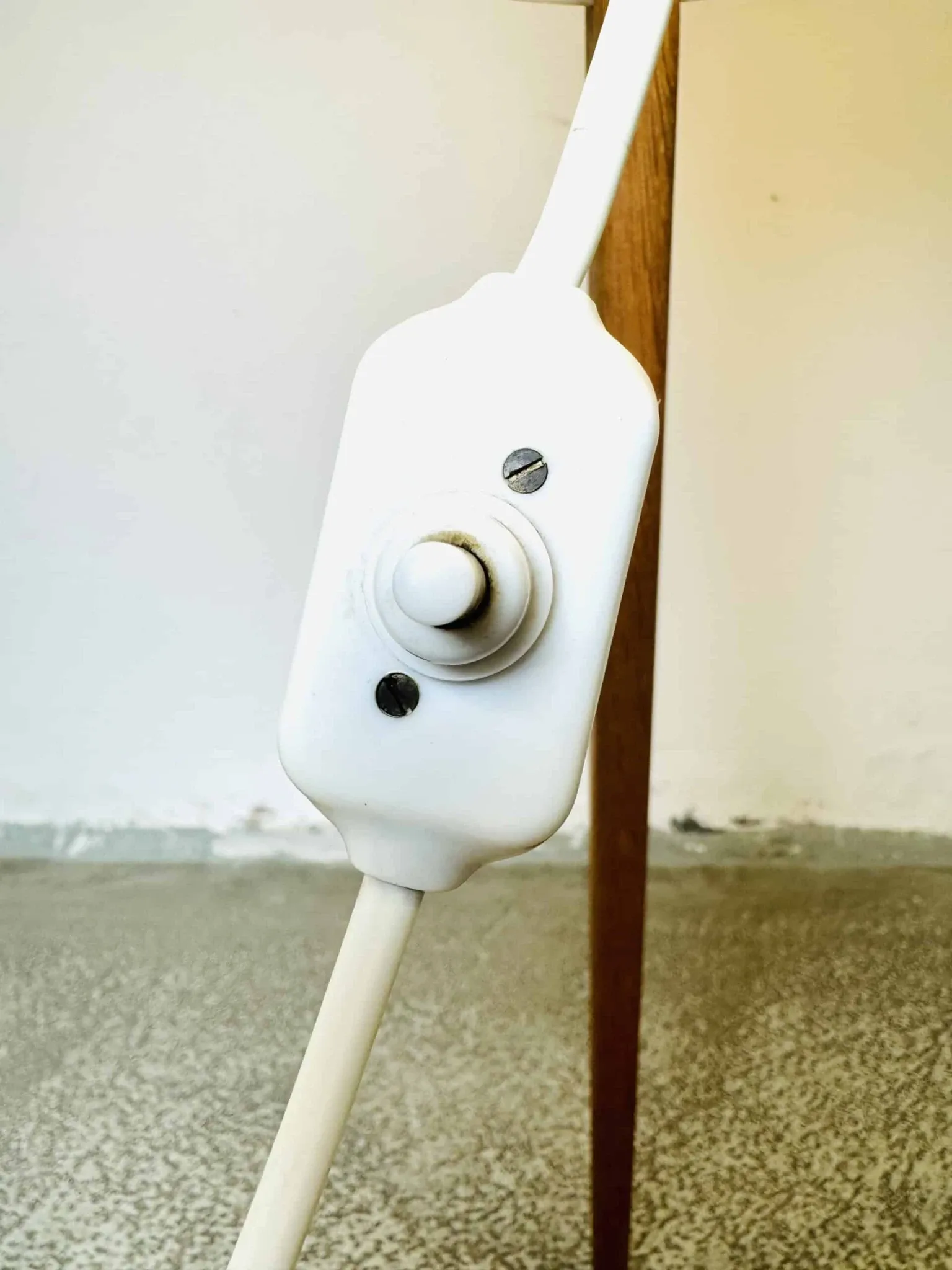 Model 308 Floor Lamp By Uno & Östen Kristiansson For Luxus, Sweden, 1960S