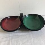 Old Keraluc Quimper red and green table server
