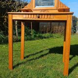 Art Deco dressing table with removable mirror