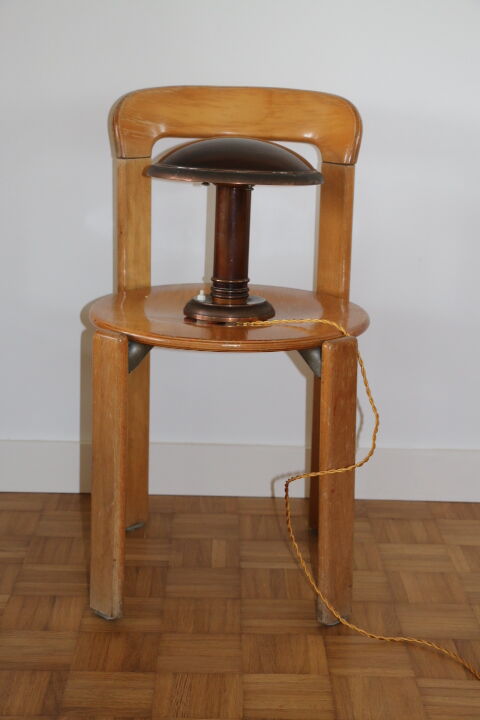 Copper mushroom lamp circa 1940