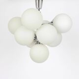 Atomic chrome lustre by Kaiser, Germany, 1960s